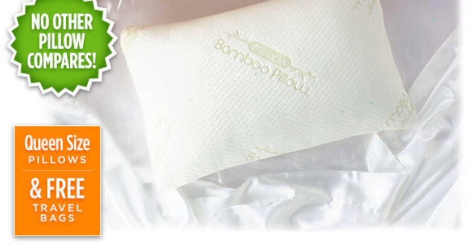 miracle bamboo pillow