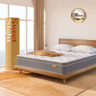 Gel Memory Foam Mattress Topper - SweetNight