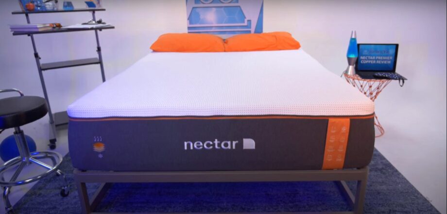 Twin Nectar Premier Copper Memory Foam Mattress