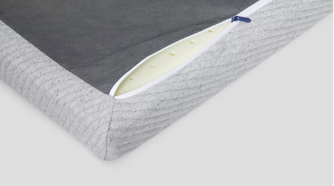 inside the Casper Comfy mattress topper