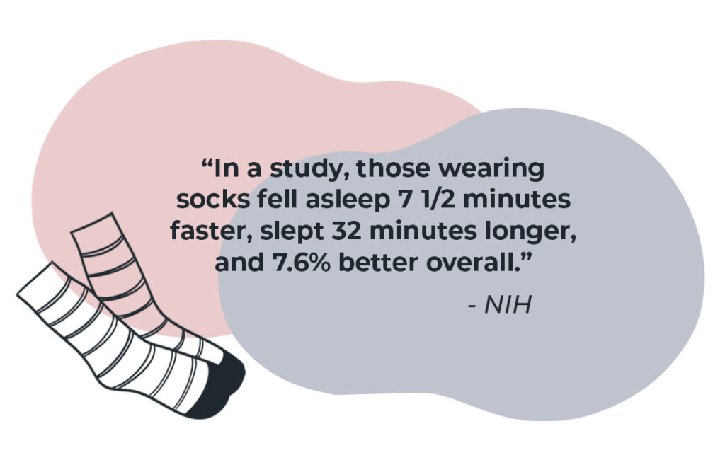 Sleeping with socks on  Benefits and Health Considerations – Sock Geeks