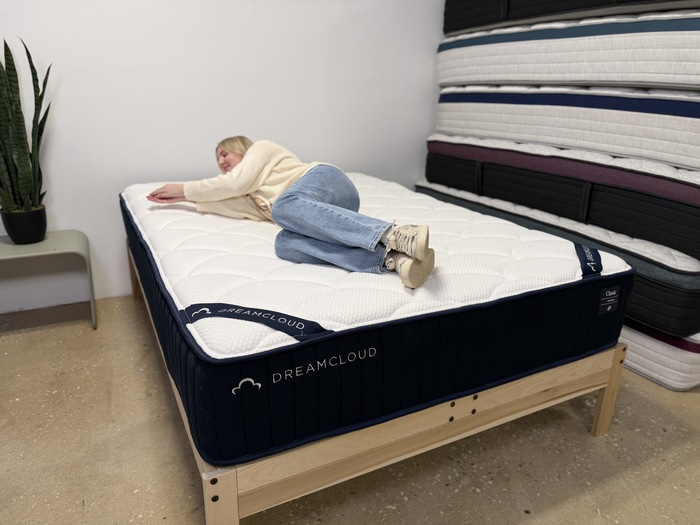 dreamcloud classic hybrid mattress switch response test