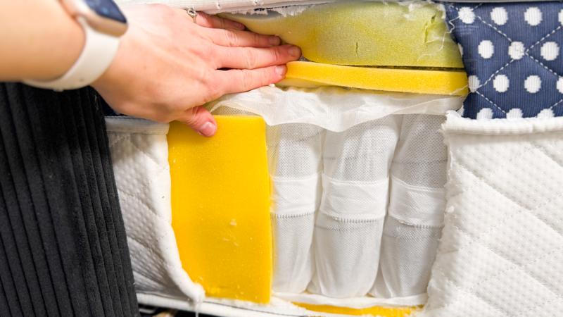 construction of the winkbed luxury firm mattress 3