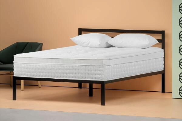 zinus mattress pressure relief pocketed icoli hybrid mattress