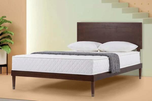 zinus medium spring tight top mattress