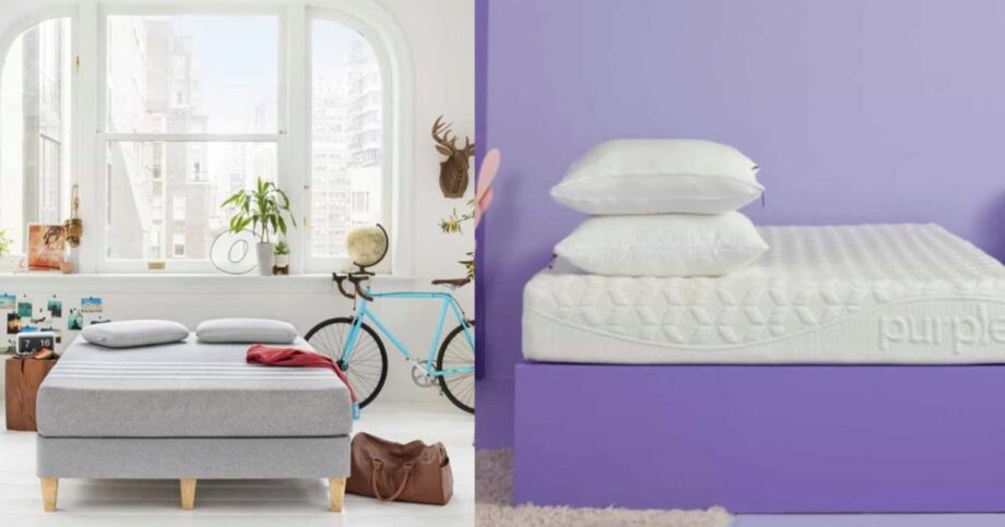 purple mattress vs leesa