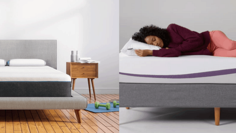 nectar mattress vs. purple mattress