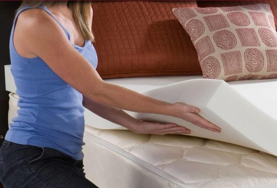 red nomad mattress topper queen